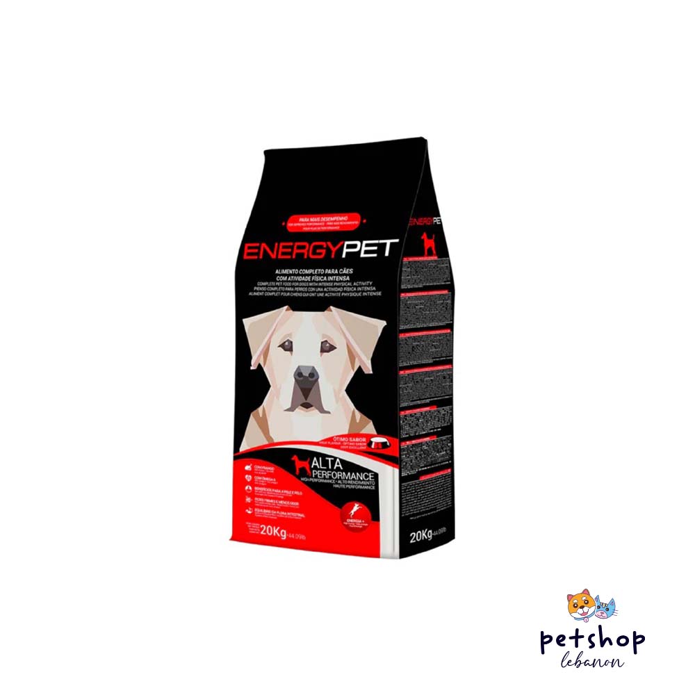 Energy Pet Adult High Performance 20kg pet shop Lebanon