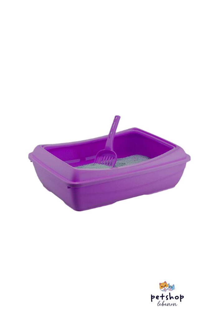 Senyayla - Senyayla - Cat Litter Tray (X-Large)- Purple -Pet Supplies Plastic Products -from-PetShopLebanon.Com-the-best-Online-Pet-Shop-in-Lebanon