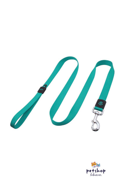 Doco - Signature Nylon Dog Leash Turquoise -dogs-from-PetShopLebanon.Com-the-best-Online-Pet-Shop-in-Lebanon