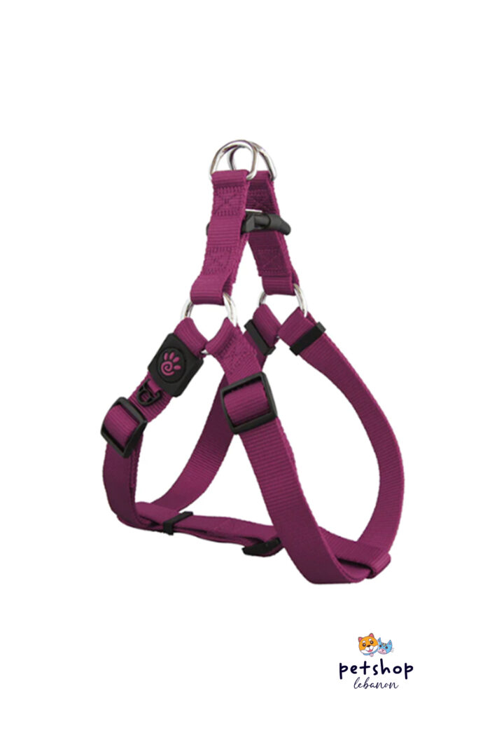 Doco - Signature Nylon Step in Dog Harness - Purple -dogs-from-PetShopLebanon.Com-the-best-Online-Pet-Shop-in-Lebanon