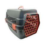 Senyayla - Pet Carrier Black - Orange Door -Pet Supplies Plastic Products -from-PetShopLebanon.Com-the-best-Online-Pet-Shop-in-Lebanon