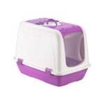 Senyayla - Senyayla – Enclosed Cat Toilet Large - Purple -Pet Supplies Plastic Products -from-PetShopLebanon.Com-the-best-Online-Pet-Shop-in-Lebanon
