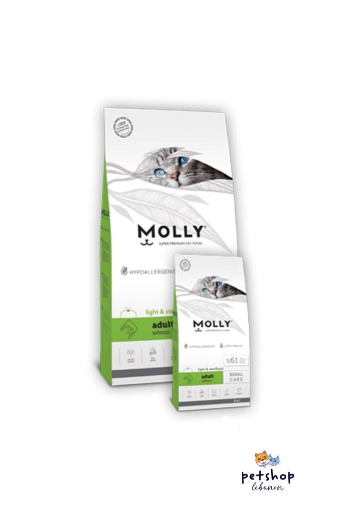 Molly- Renal Care and Sterilized Salmon 2Kg -from-PetShopLebanon.Com-The-best-online-pet-shop-in-Lebanon