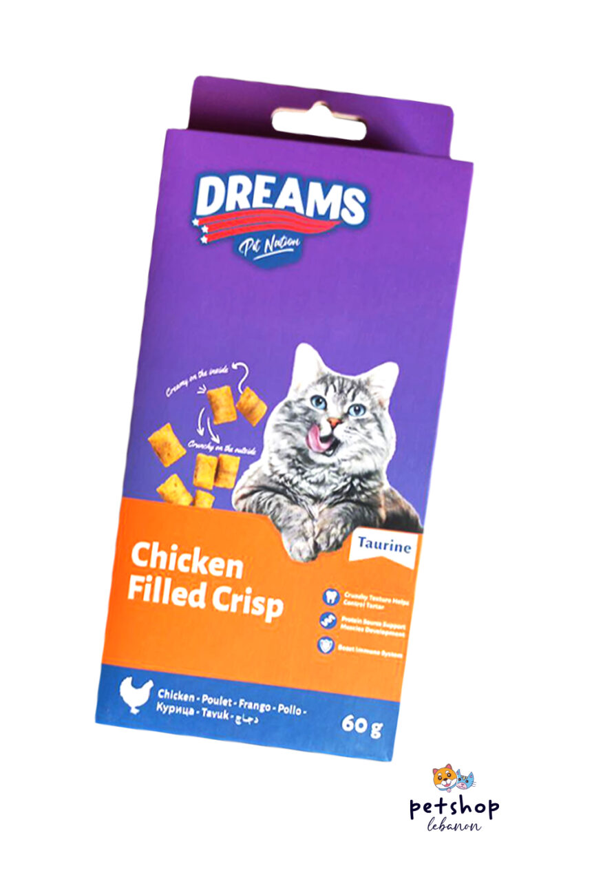 Dreams Chicken Filled Crisp pet shop Lebanon