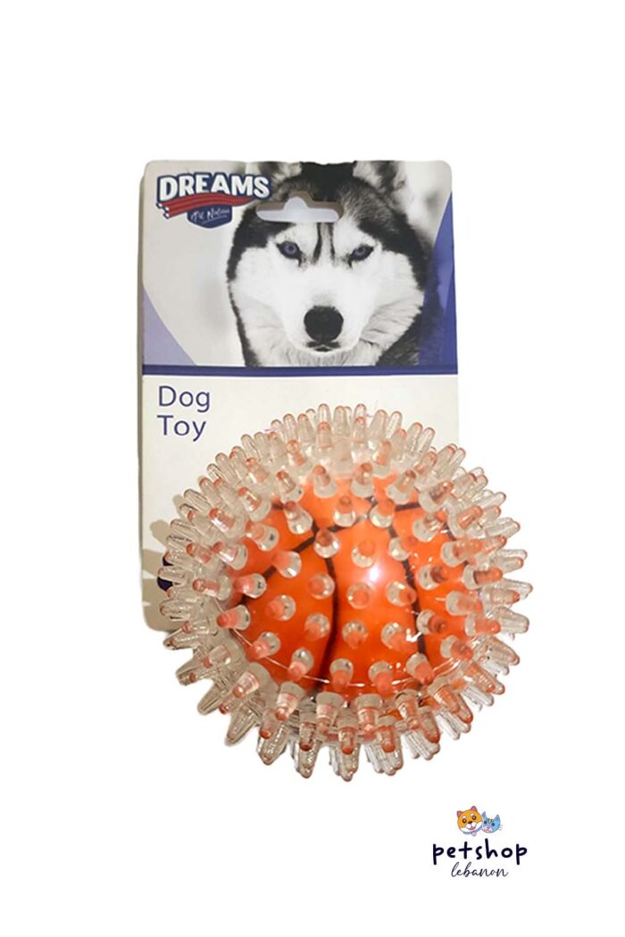Dreams -Dog Bouncing Transparent Ball -dogs-from-PetShopLebanon.Com-the-best-Online-Pet-Shop-in-Lebanon