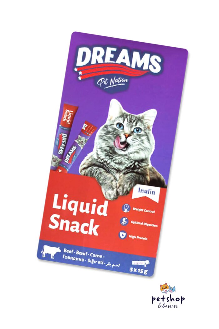 Dreams-Liquid-Snack-Beef- catf food - treat -from-PetShopLebanon.Com-the-best-online-pet-shop-in-Lebanon