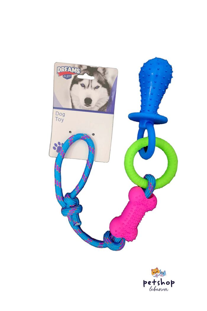 Dreams -Teething Toy Lollipop -dogs-from-PetShopLebanon.Com-the-best-Online-Pet-Shop-in-Lebanon
