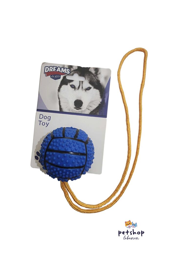 Dreams -dog Toy Handle With Ball -dogs-from-PetShopLebanon.Com-the-best-Online-Pet-Shop-in-Lebanon