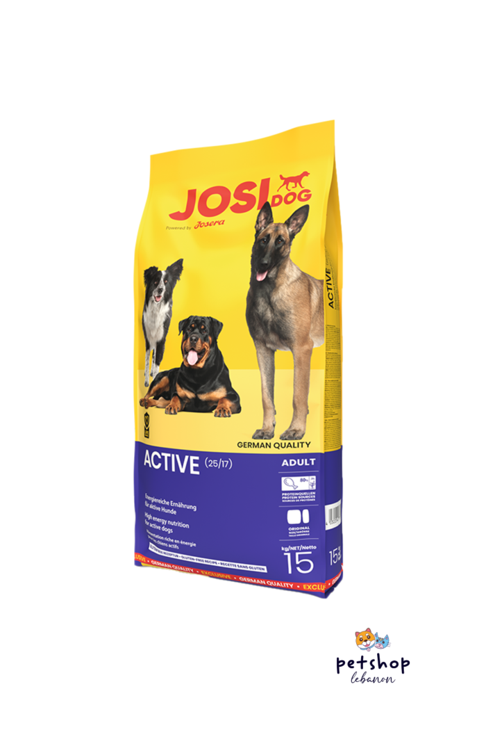 josera- JOSIDOG ACTIVE 15kg -From-PetShopLebanon.com-the-best-online-pet-shop-in-Lebanon