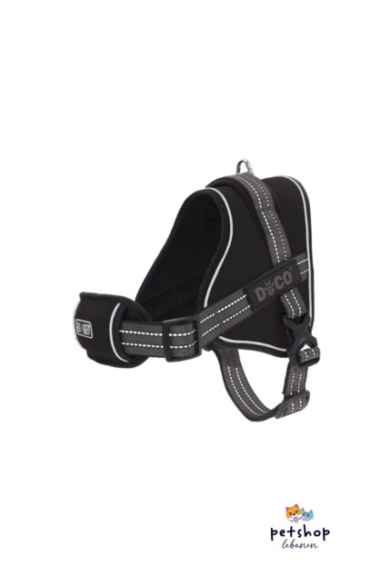 Doco - Vertex Power Harness Black -dogs-from-PetShopLebanon.Com-the-best-Online-Pet-Shop-in-Lebanon