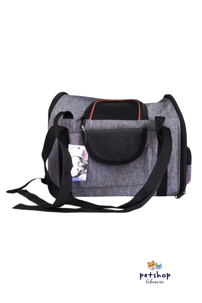 dark grey cat hiking backpack carrier in Lebanon - from PetShopLebanon.com