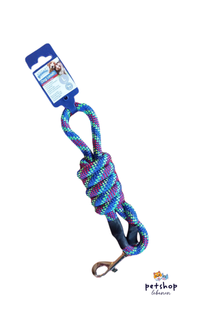 Pawise-Dog leash - Laisse pour chien - Color Blue- Best dog Leash in Lebanon From PetShopLebanon.com the best pet shop in Lebanon