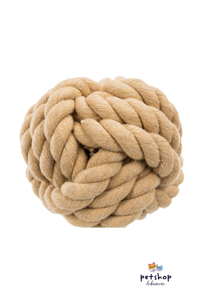 Trixie- BE NORDIC knot ball, rope, 13-15cm -dogs-from-PetShopLebanon -the-Best-online-pet-shop-in-Lebanon