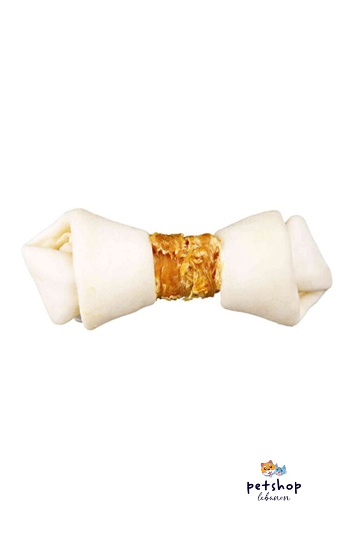 Trixie-Denta-Fun-Knotted-Chicken-Chewing-Bones-11-cm-2-pcs-70-g-From-PetShopLebanon.Com-the-best-online-pet-shop-in-Lebanon