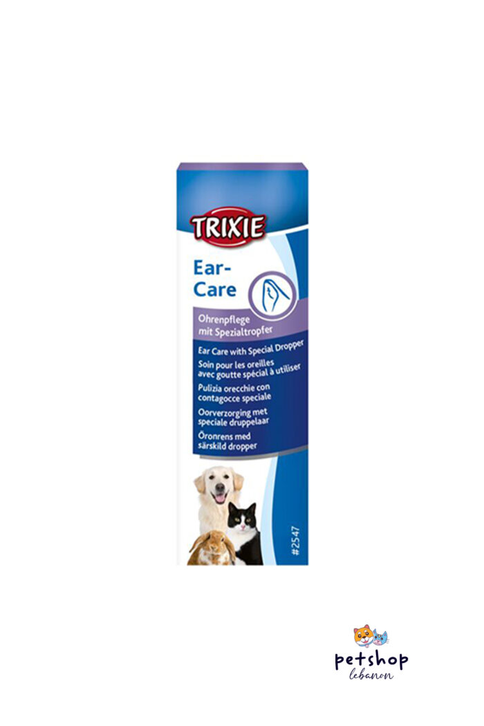Trixie-Ear-care-50mL-for-cat-and-dog-and-other-pets-From-PetShopLebanon.com-The-best-online-pet-shop-in-Lebanon