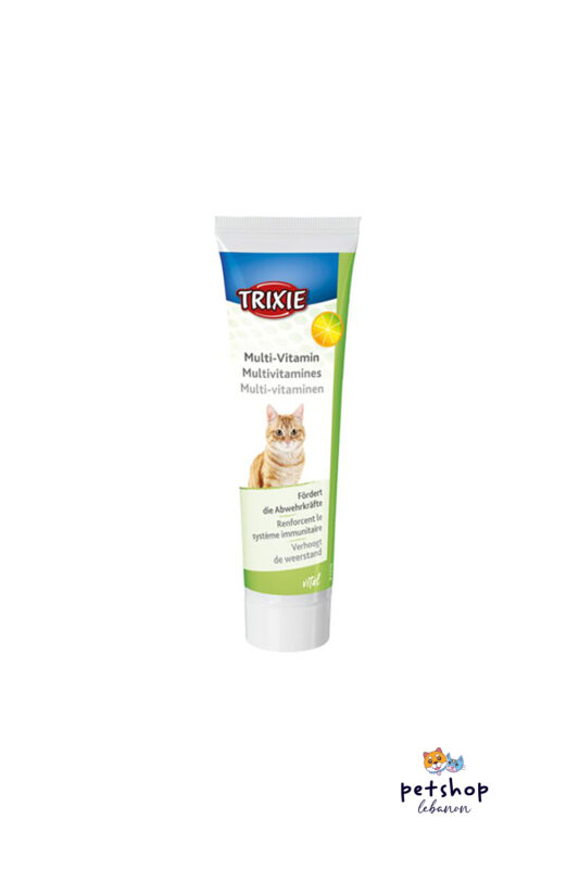 Trixie Multivitamin cat paste 100 g pet shop Lebanon