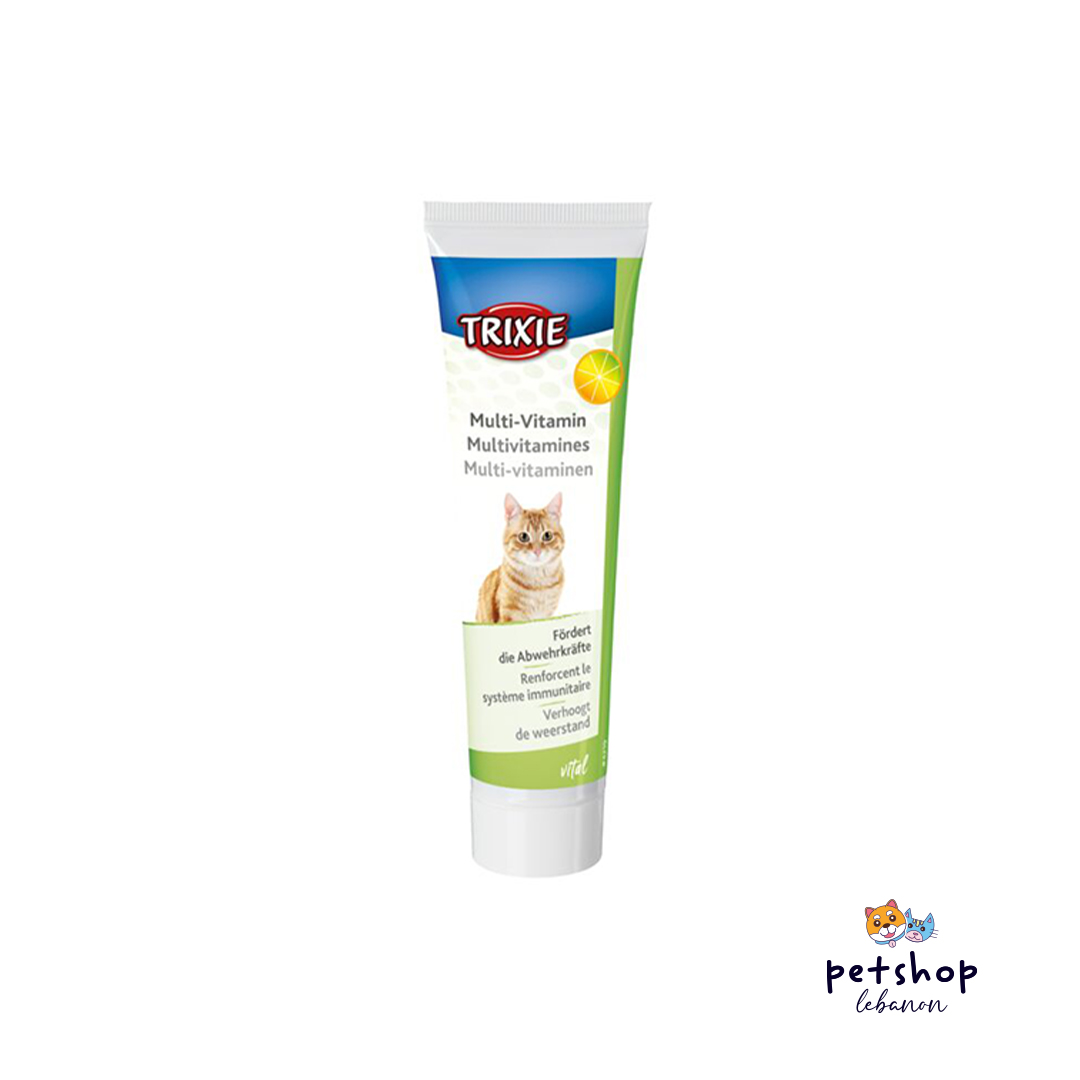 Trixie Multivitamin cat paste 100 g pet shop Lebanon