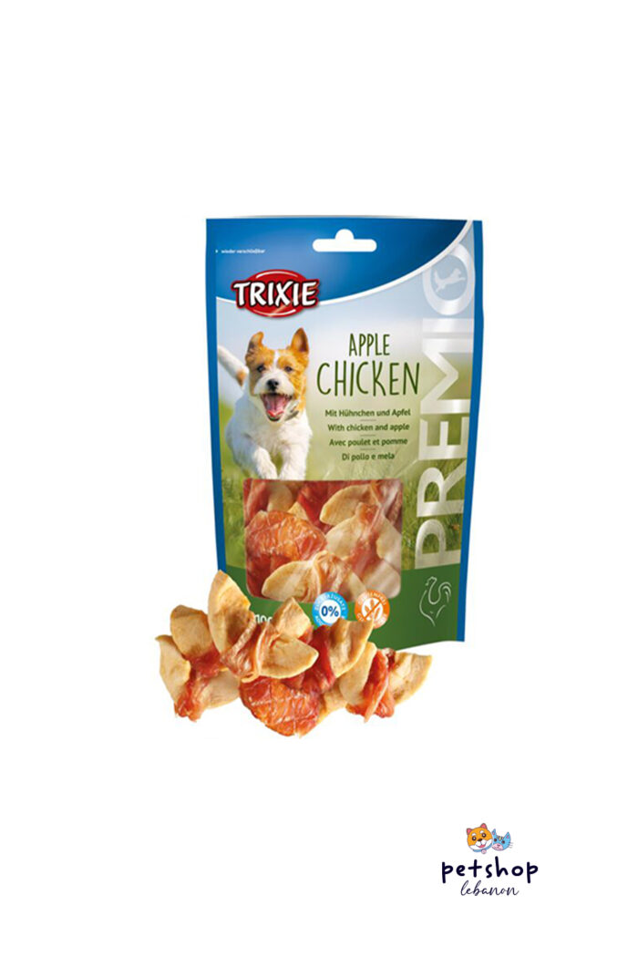 Trixie- PREMIO Apple Chicken, 100 g -dogs-from-PetShopLebanon.Com-the-best-Online-Pet-Shop-in-Lebanon