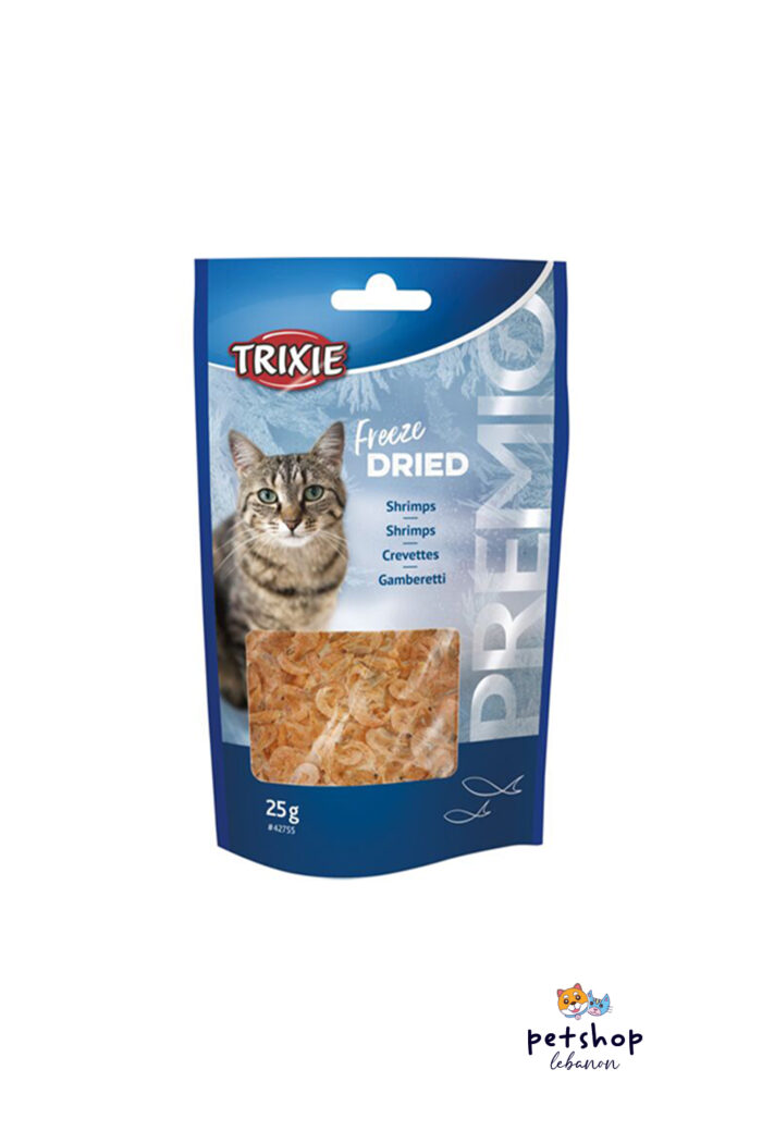 Trixie- PREMIO Freeze Dried shrimps -25 g -cats-from-PetShopLebanon.Com-the-best-Online-Pet-Shop-in-Lebanon