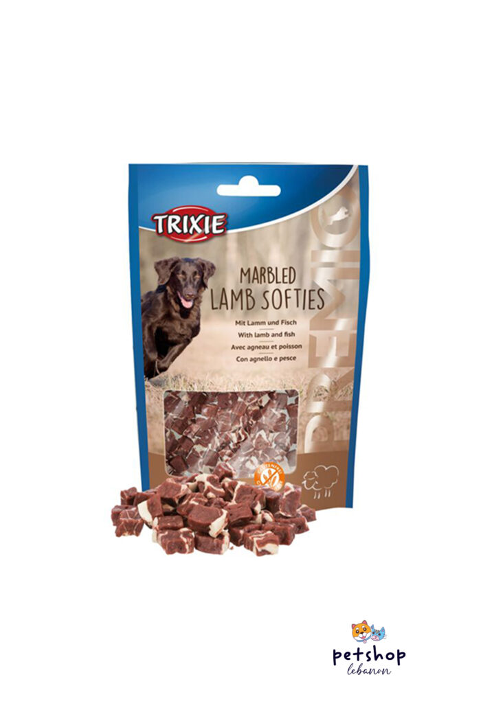 Trixie- PREMIO Marbled Lamb Softies, 100 g -dogs-from-PetShopLebanon.Com-the-best-Online-Pet-Shop-in-Lebanon