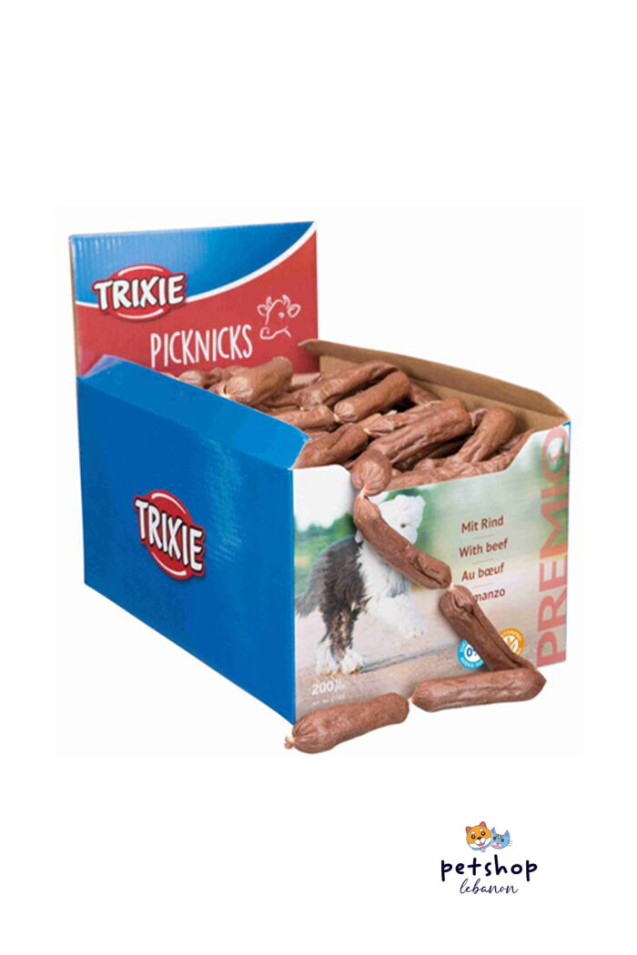 Trixie-PREMIO-Picknicks-sausage-chain-beef-8-cm-8-g-From-PetShopLebanon.Com-the-best-pet-shop-in-Lebanon