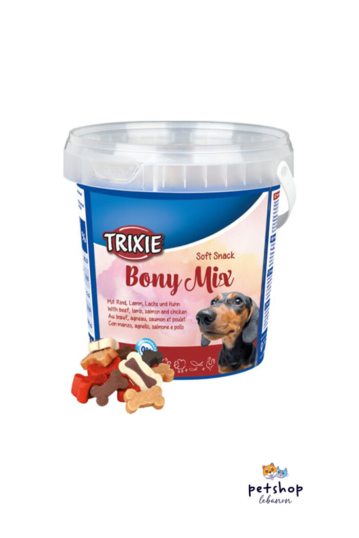 Trixie-Soft Snack Bony Mix-500g-dogs-From-PetShopLebanon.Com-the-Best-Online-Pet-Shop-in-Lebanon