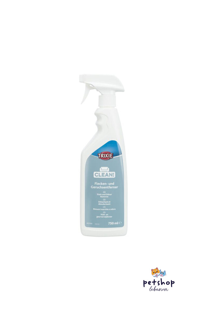 Trixie- Stain & Odour Remover for smooth Surfaces 750 ml -cats-cat-from-PetShopLebanon.Com-the-best-Online-Pet-Shop-in-Lebanon