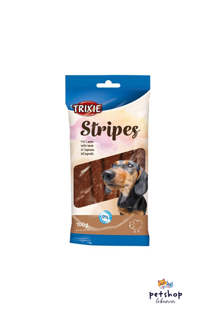 Trixie- Stripes, beef, 10 pcs. per 100 g -dogs-from-PetShopLebanon.Com-the-best-Online-Pet-Shop-in-Lebanon