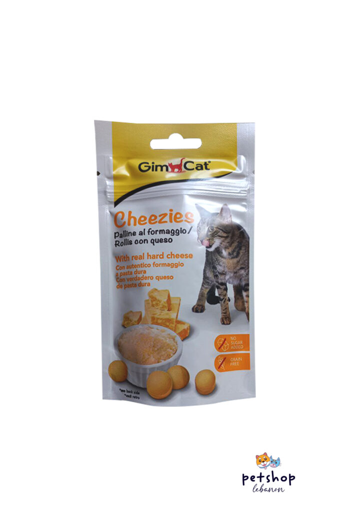GimCat - Cheeszie pouch 50 g - from PetShopLebanon.Com the best online pet shop in Lebanon