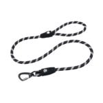 Doco - Reflective Rope Leash w Soft handle Black -dogs-from-PetShopLebanon.Com-the-best-Online-Pet-Shop-in-Lebanon