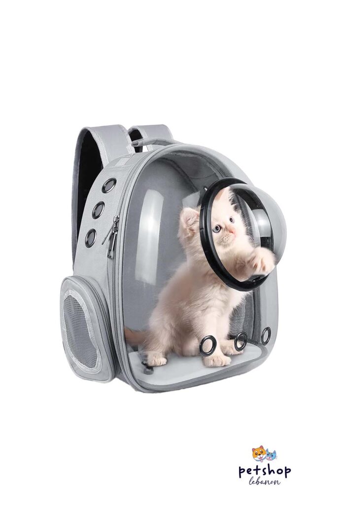 PetSociety - Space Capsule clear Backpack Carrier-cats-from-PetShopLebanon.Com-the-best-Online-Pet-Shop-in-Lebanon-fb