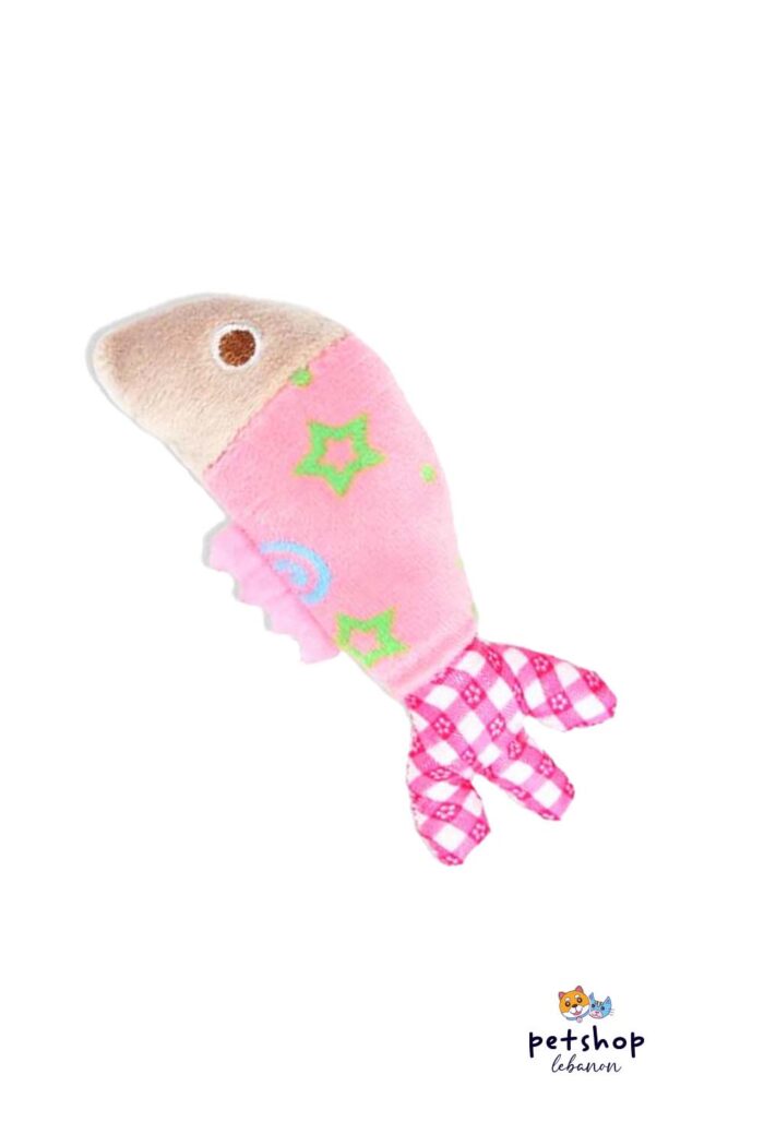 PetSociety -4P-Cat Toy - Fabric Shrimp -cats-from-PetShopLebanon.Com-the-best-Online-Pet-Shop-in-Lebanon