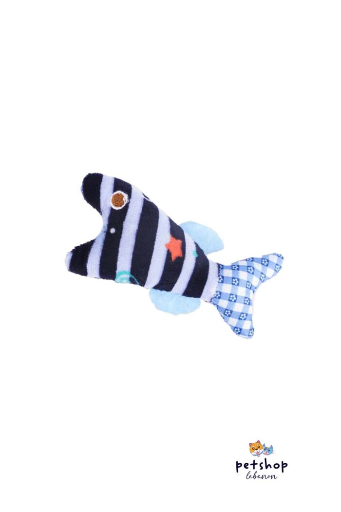 PetSociety -4P-Cat Toy Faric Fish 13 cm -cats-from-PetShopLebanon.Com-the-best-Online-Pet-Shop-in-Lebanon