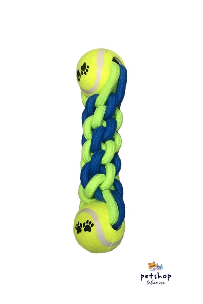 PetSociety -4P-Dog Toy Cotton Knotted Rope balls -dogs-from-PetShopLebanon.Com-the-best-Online-Pet-Shop-in-Lebanon