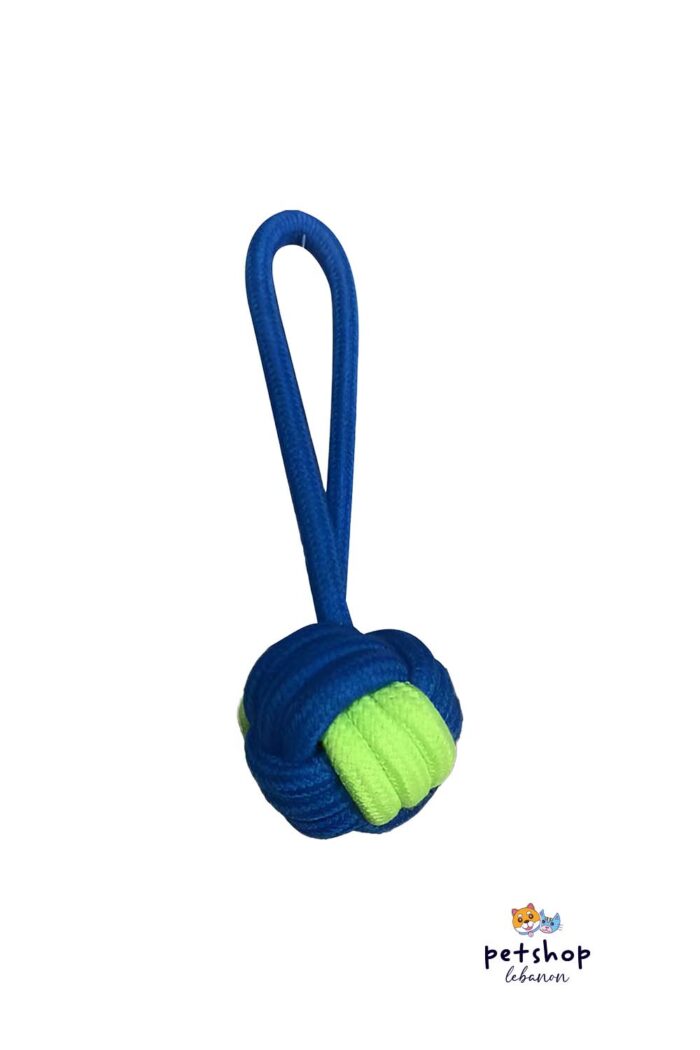 PetSociety -4P-Dog Toy Cotton Rope Knotted Ball -dogs-from-PetShopLebanon.Com-the-best-Online-Pet-Shop-in-Lebanon