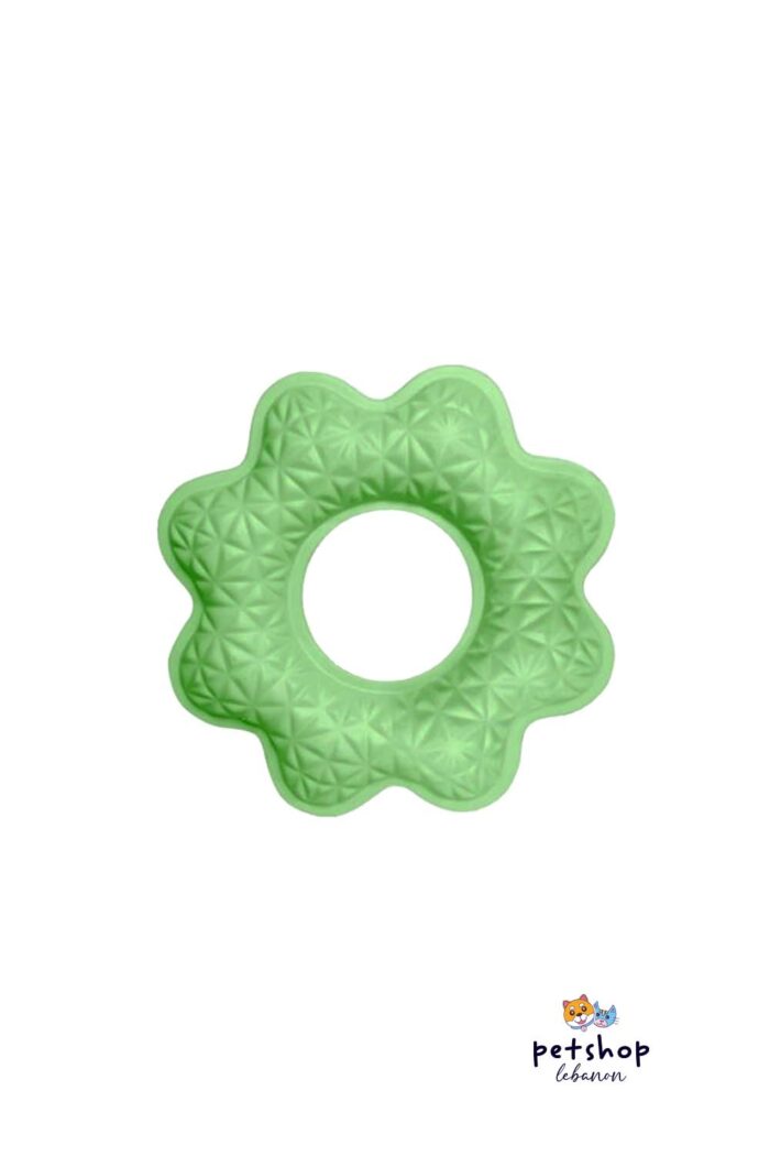PetSociety - 4P-Dog Toy - Foam Chewing Ring - Flower Shape 2 -dogs-from-PetShopLebanon.Com-the-best-Online-Pet-Shop-in-Lebanon