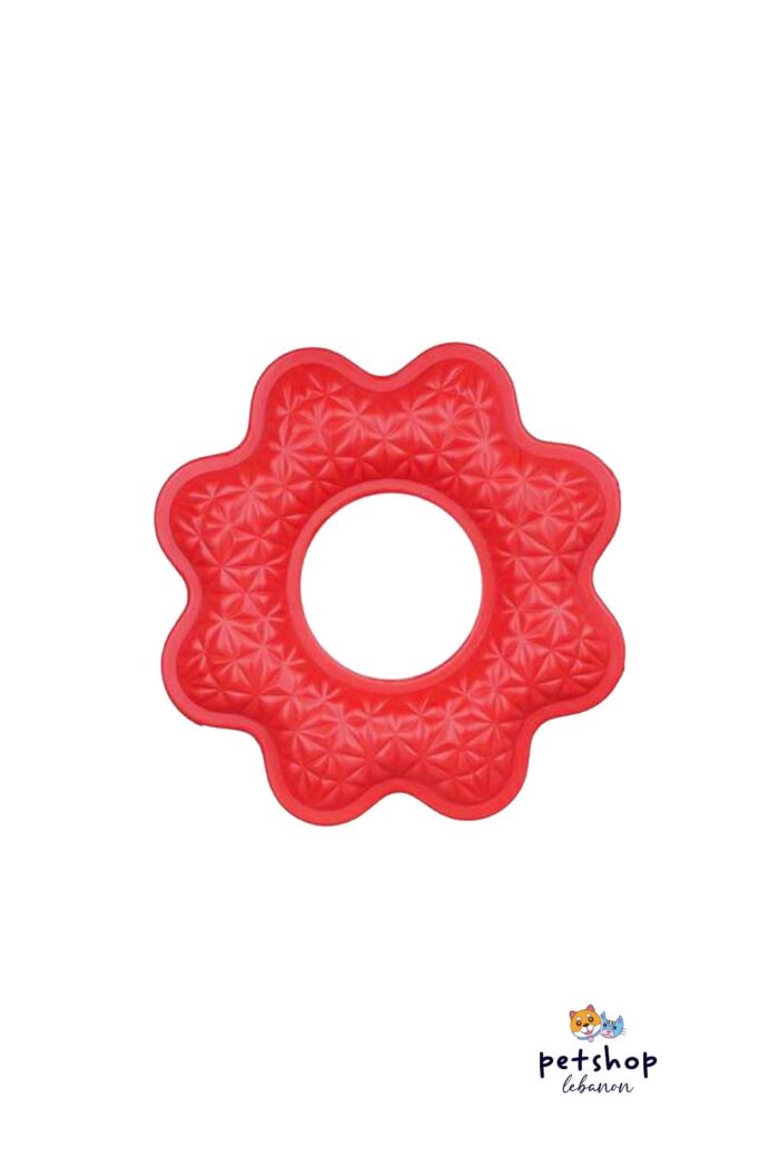 PetSociety - 4P-Dog Toy - Foam Chewing Ring - Flower Shape -dogs-from-PetShopLebanon.Com-the-best-Online-Pet-Shop-in-Lebanon
