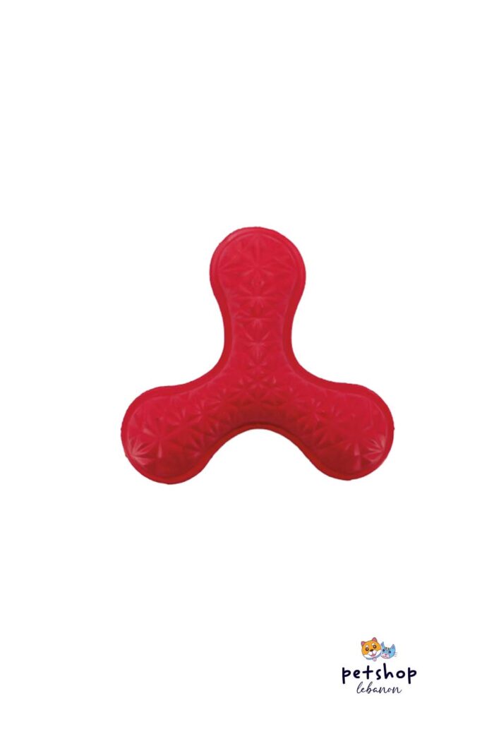 PetSociety - 4P-Dog Toy - Foam Chewing TriStar Shape -dogs-from-PetShopLebanon.Com-the-best-Online-Pet-Shop-in-Lebanon