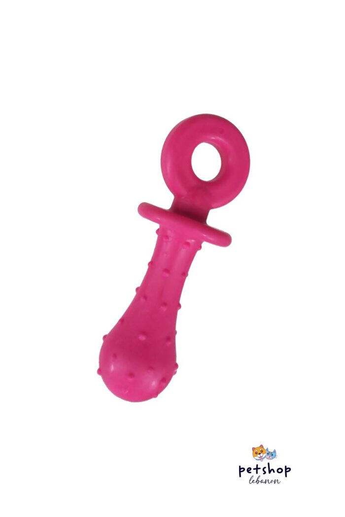 PetSociety -4P-Dog Toy Puppy Pimple Lolipop 10cm -dogs-from-PetShopLebanon.Com-the-best-Online-Pet-Shop-in-Lebanon-Pink