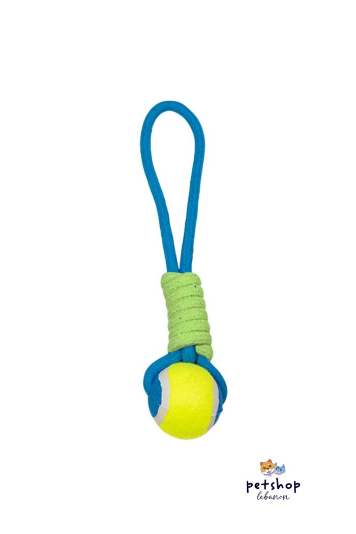 PetSociety -4P-Dog Toy Tenis Ball Handle -dogs-from-PetShopLebanon.Com-the-best-Online-Pet-Shop-in-Lebanon