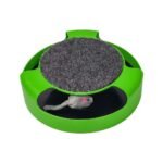 PetSociety -Cat Chasing Mouse Randabout with Scratch pad 26cm -cats-from-PetShopLebanon.Com-the-best-Online-Pet-Shop-in-Lebanon