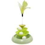 PetSociety - Cat Roundabout Toy fith Feather -cats-from-PetShopLebanon.Com-the-best-Online-Pet-Shop-in-Lebanon-ss