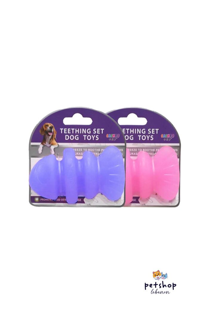 PetSociety - Dog Toy - Chewing Glowable 8Shape -dogs-from-PetShopLebanon.Com-the-best-Online-Pet-Shop-in-Lebanon-pink-blue