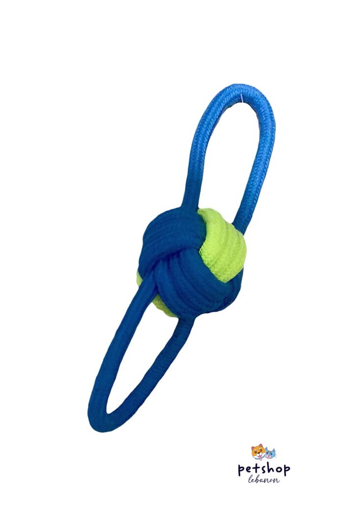 PetSociety -Dog Toy Cotton Rope Knotted Ball -dogs-from-PetShopLebanon.Com-the-best-Online-Pet-Shop-in-Lebanon