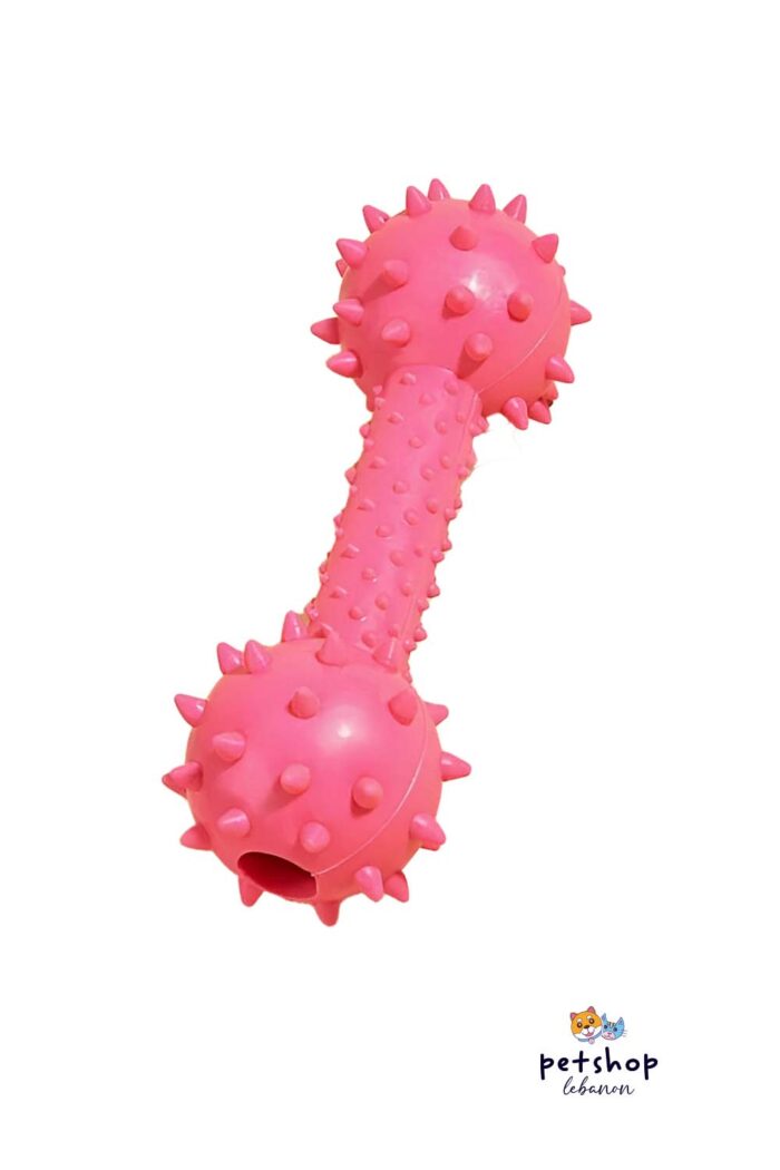 PetSociety - Dog Toy Puppy Chewing Sparkly Dumble -dogs-from-PetShopLebanon.Com-the-best-Online-Pet-Shop-in-Lebanon