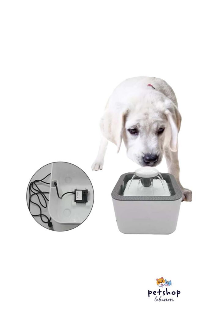 PetSociety - Pet Plastic Electrical Water Fountain cover2 -pets-from-PetShopLebanon.Com-the-best-Online-Pet-Shop-in-Lebanon