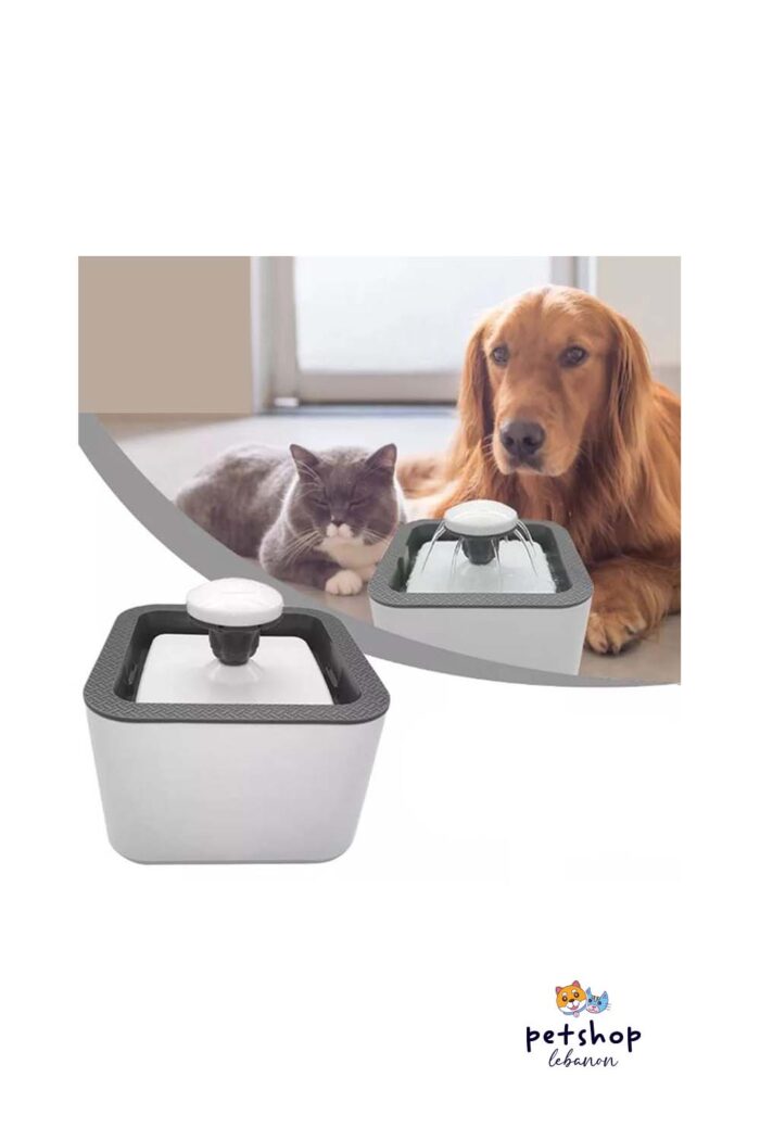 PetSociety - Pet Plastic Electrical Water Fountain cover3 -pets-from-PetShopLebanon.Com-the-best-Online-Pet-Shop-in-Lebanon