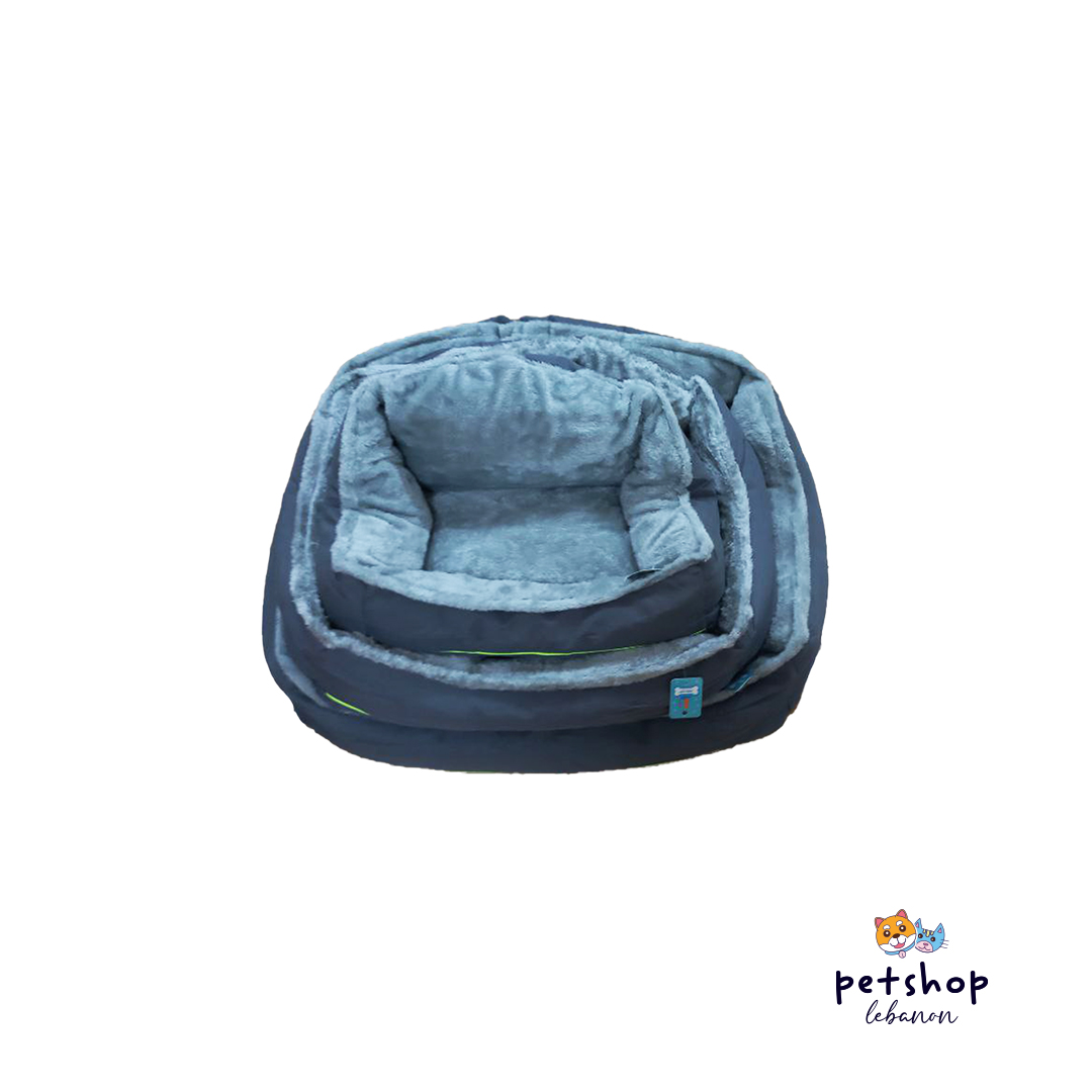 Pet Rectangular Furry Beds | pet shop Lebanon