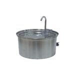 PetSociety -Pet Water Fountain Roundabout Stainles Steel -dogs-from-PetShopLebanon.Com-the-best-Online-Pet-Shop-in-Lebanon-s
