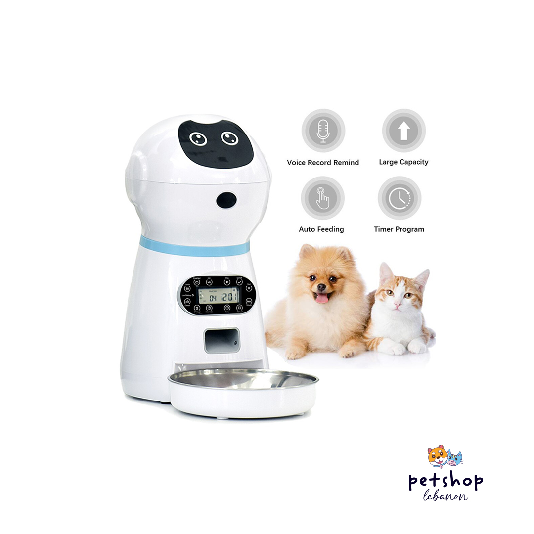 Pet autmatic autoFeeder multiple meals pet shop Lebanon